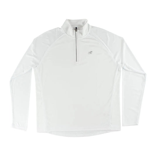 Fila Men's 1/4 Zip Pullovers White Pickleball Wear