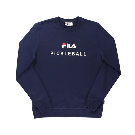 For Unisex Navy/White Crewneck Sweatshirts for Pickleball